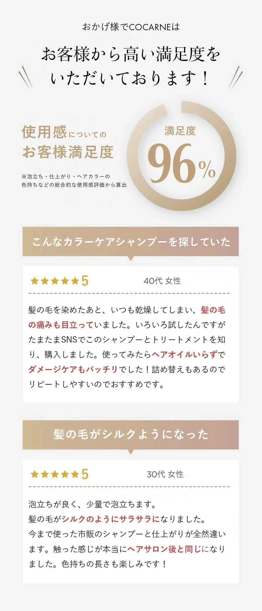 コカルネ カラー・ダメージケアトリートメント 390g｜COCARNE