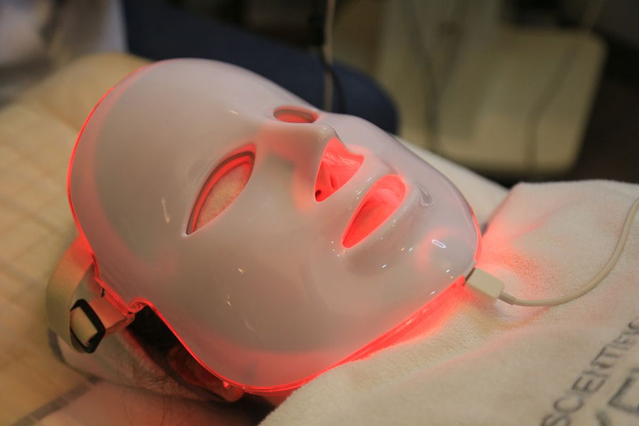 LumaGlow Red Light Therapy Face Mask
